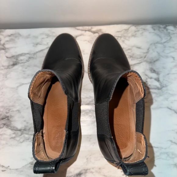 Madewell J8307 Regan Leather Ankle Boots women's size US 8 - Picture 2 of 6